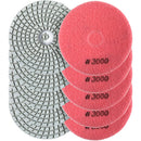 10 pcs Diamond Polishing Pads 4 inch 3000 Grit for Concrete,Granite,Marble,Rock,Stone and Ceramic Tile Polishing