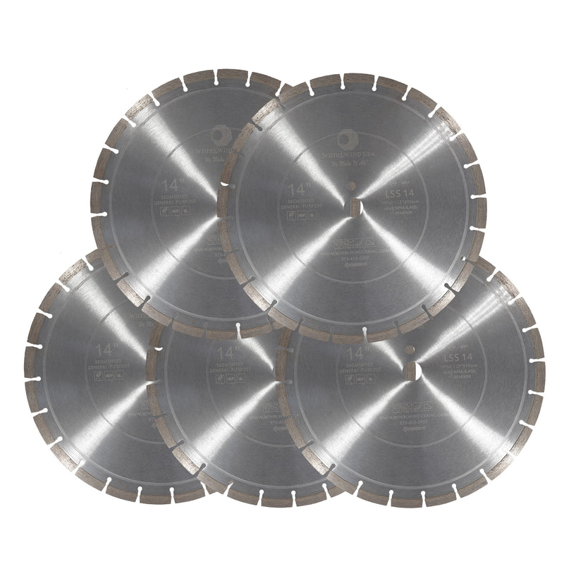 14" Diamond Saw Blades For Concrete Stone Brick Masonry 14"x.125"x.395"/10mm