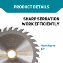 Circular Saw Blades For Wood 5/8" Arbor