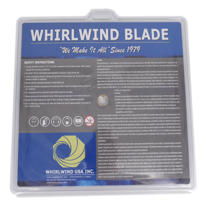 14 inch Diamond Saw Blades 14"x.125"x.395"  Suitable for cutting concrete bricks, asphalt, walls, floors and masonry