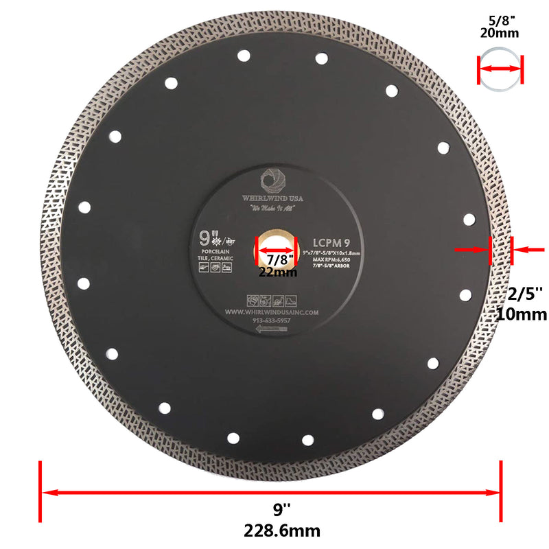 9" Tile Saw blade